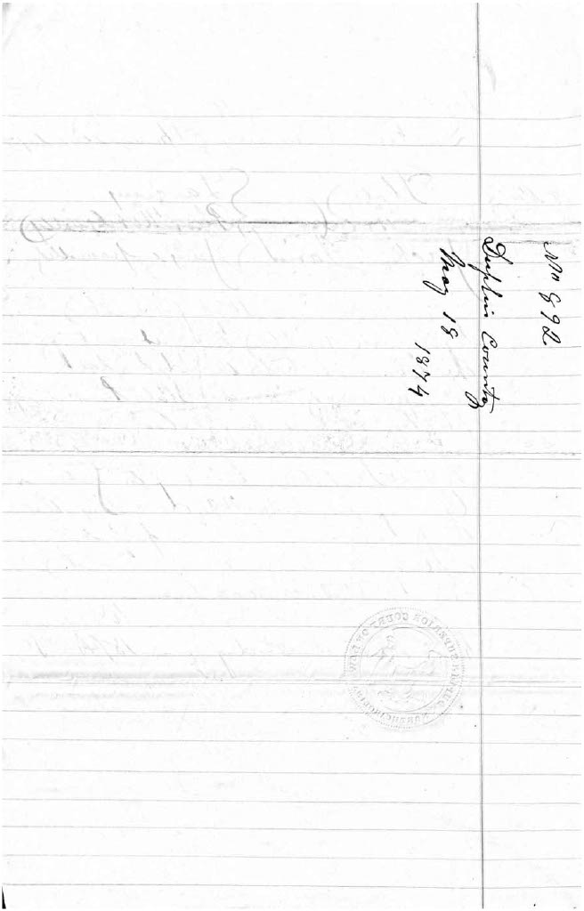 State of North Carolina vs. Jack Gavin, 18 May 1874