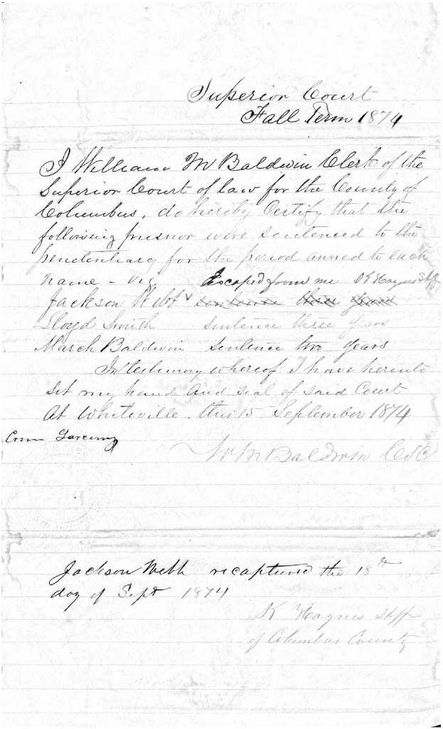 State of North Carolina vs. Lloyd Smith, 31 August 1874