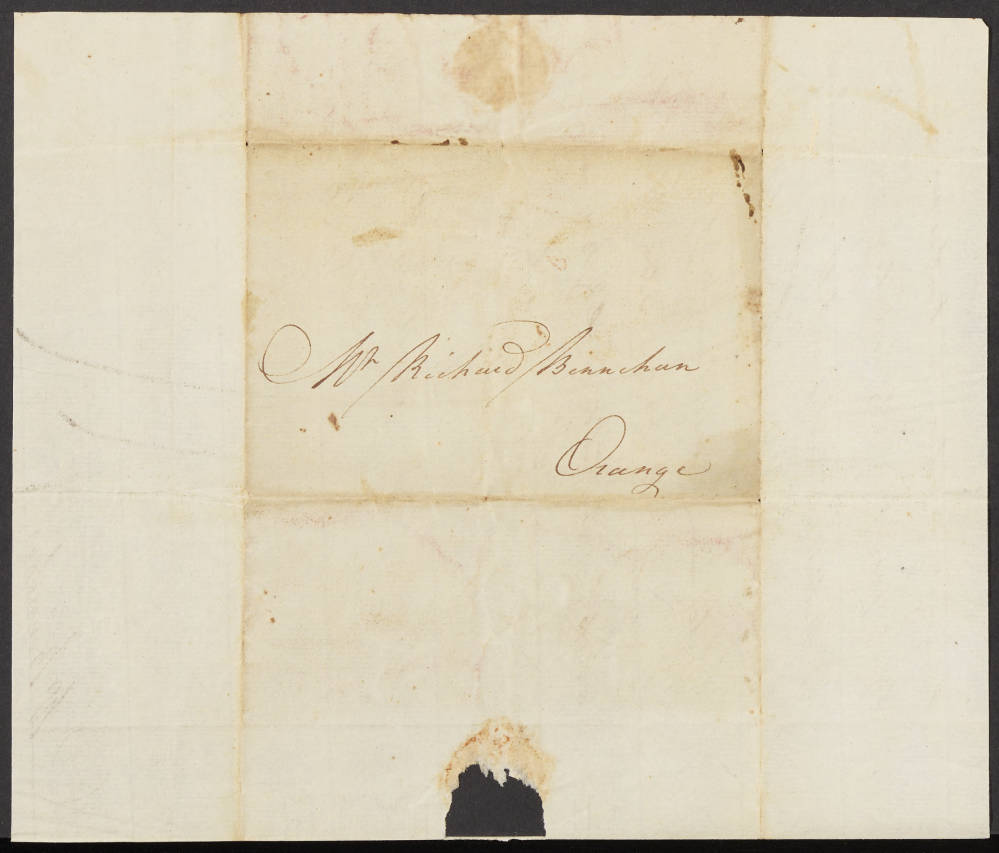Letter from Thomas Amis to Richard Bennehan, 20 December 1784, page 4