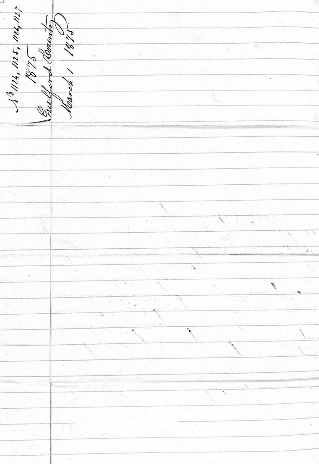 State of North Carolina vs. Abram Gorrell et al.