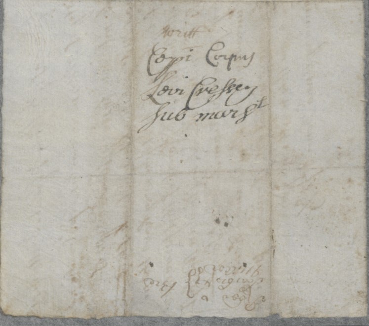 Warrant from Frederick Jones to Levi Cressey, 2 January 1719, page 2