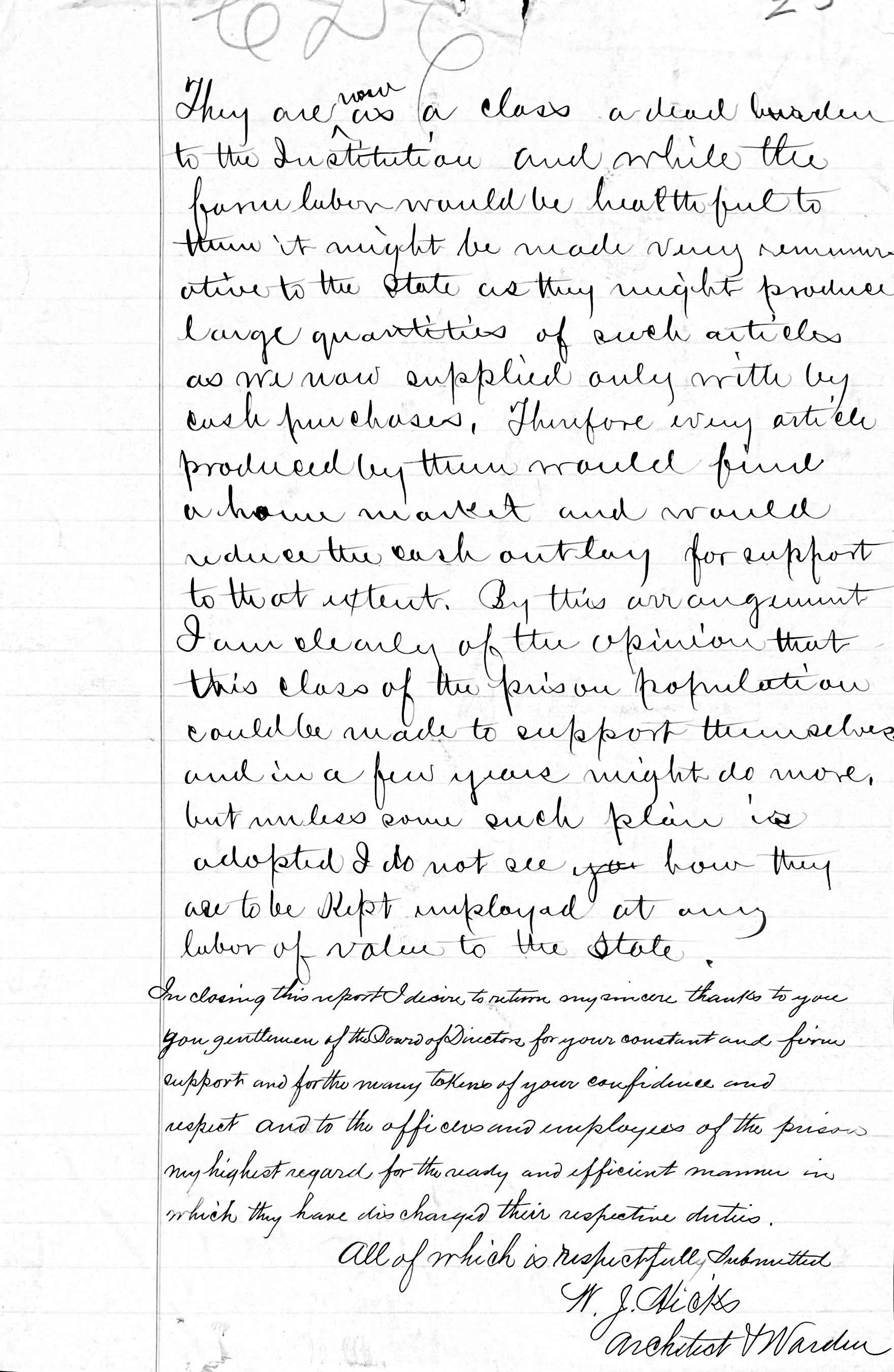 Penitentiary Report 10-31-1880