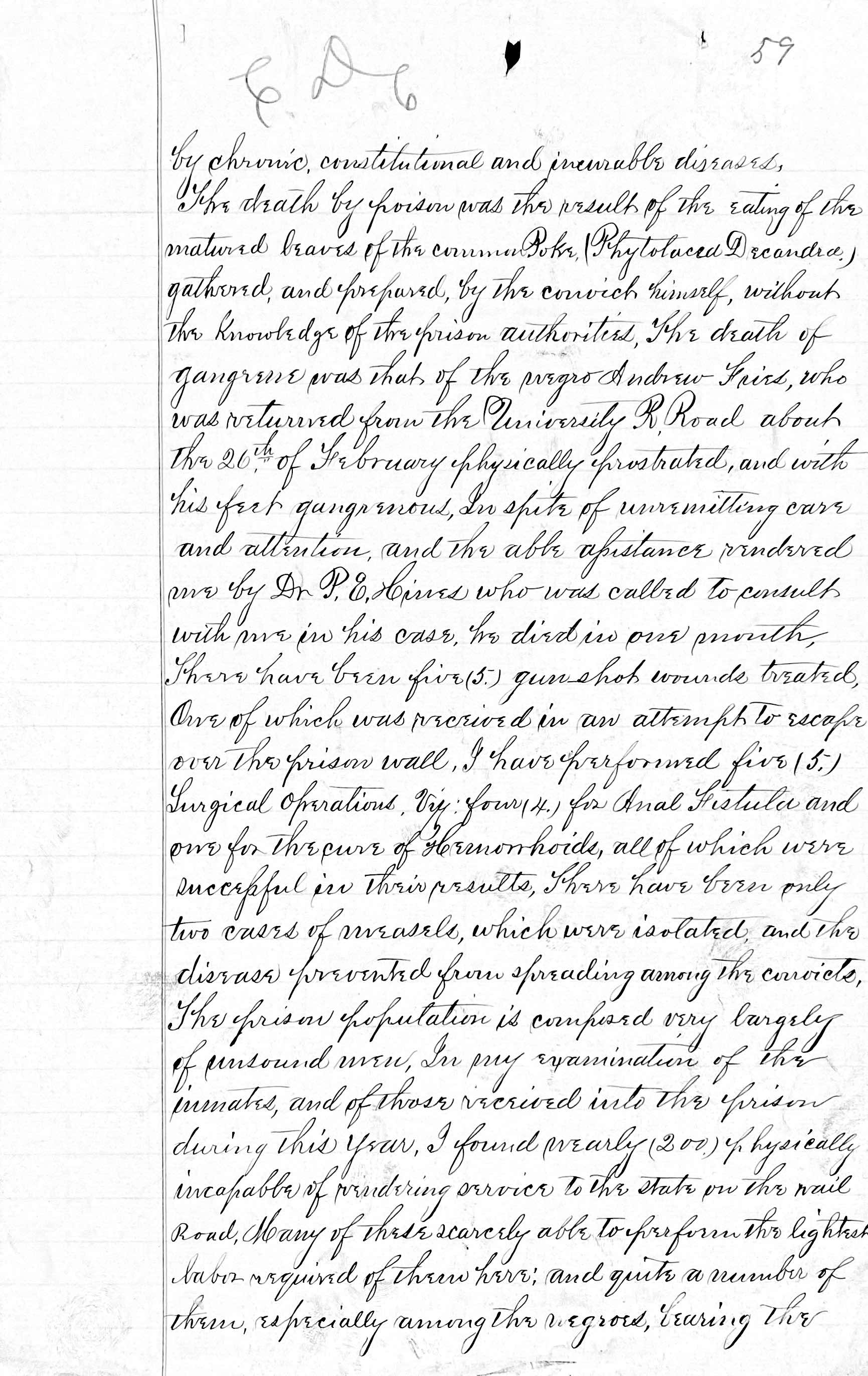 Penitentiary Report 10-31-1880