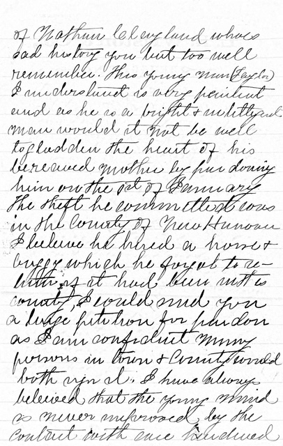 Thos J Moore to ZBV 12-26-1878