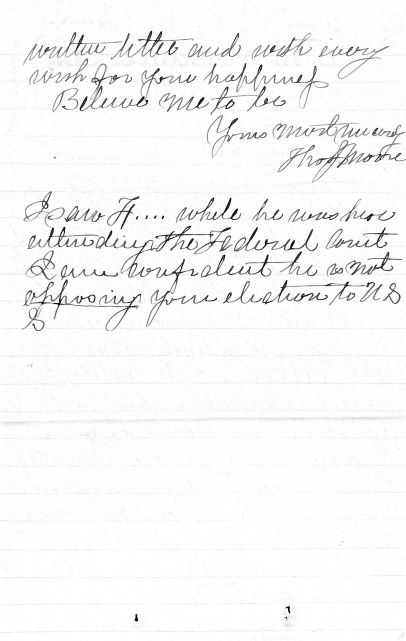 Thos J Moore to ZBV 12-26-1878