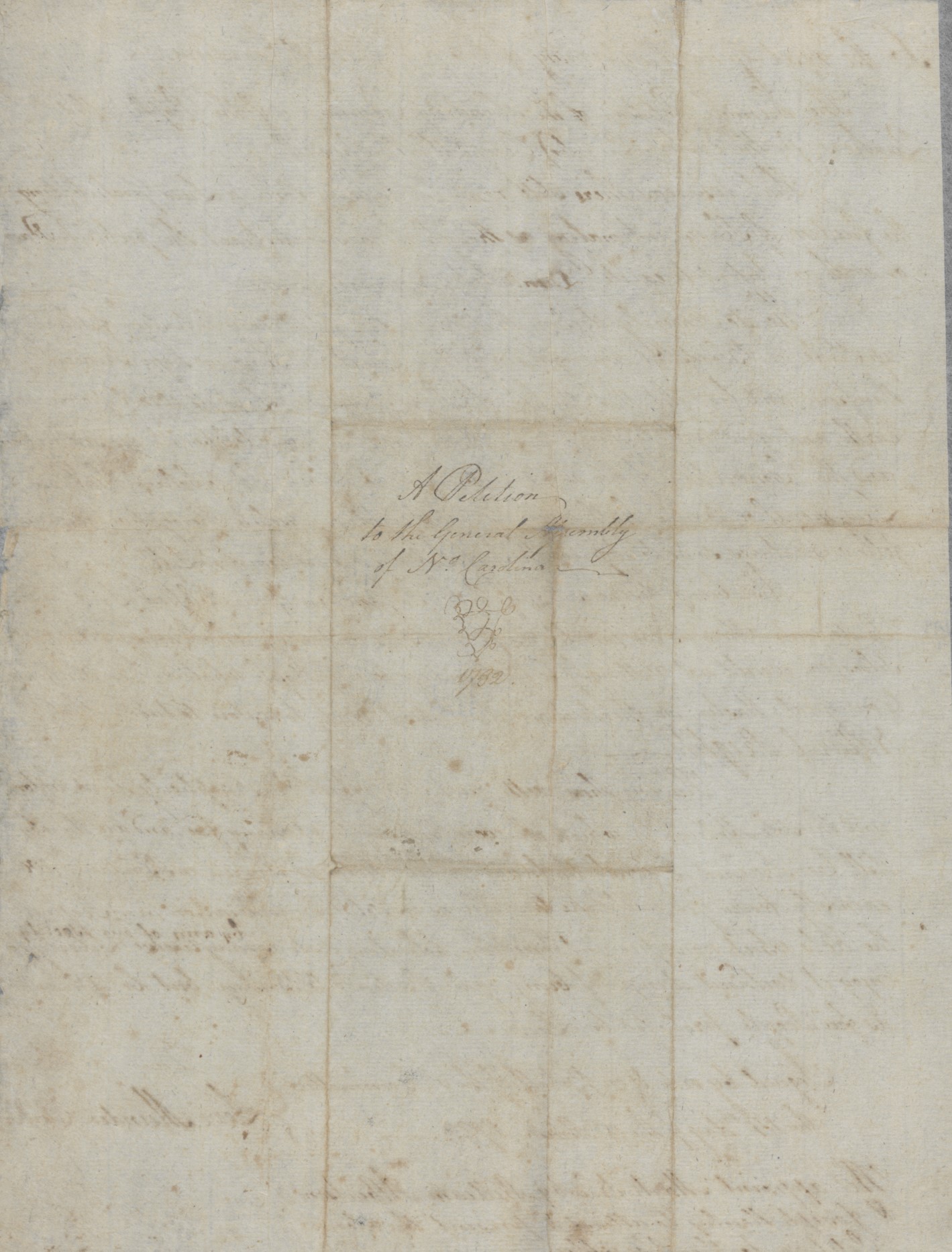 Petition from the Eastern Quarter of Quakers to the North Carolina General Assembly, 14 March 1782, page 2