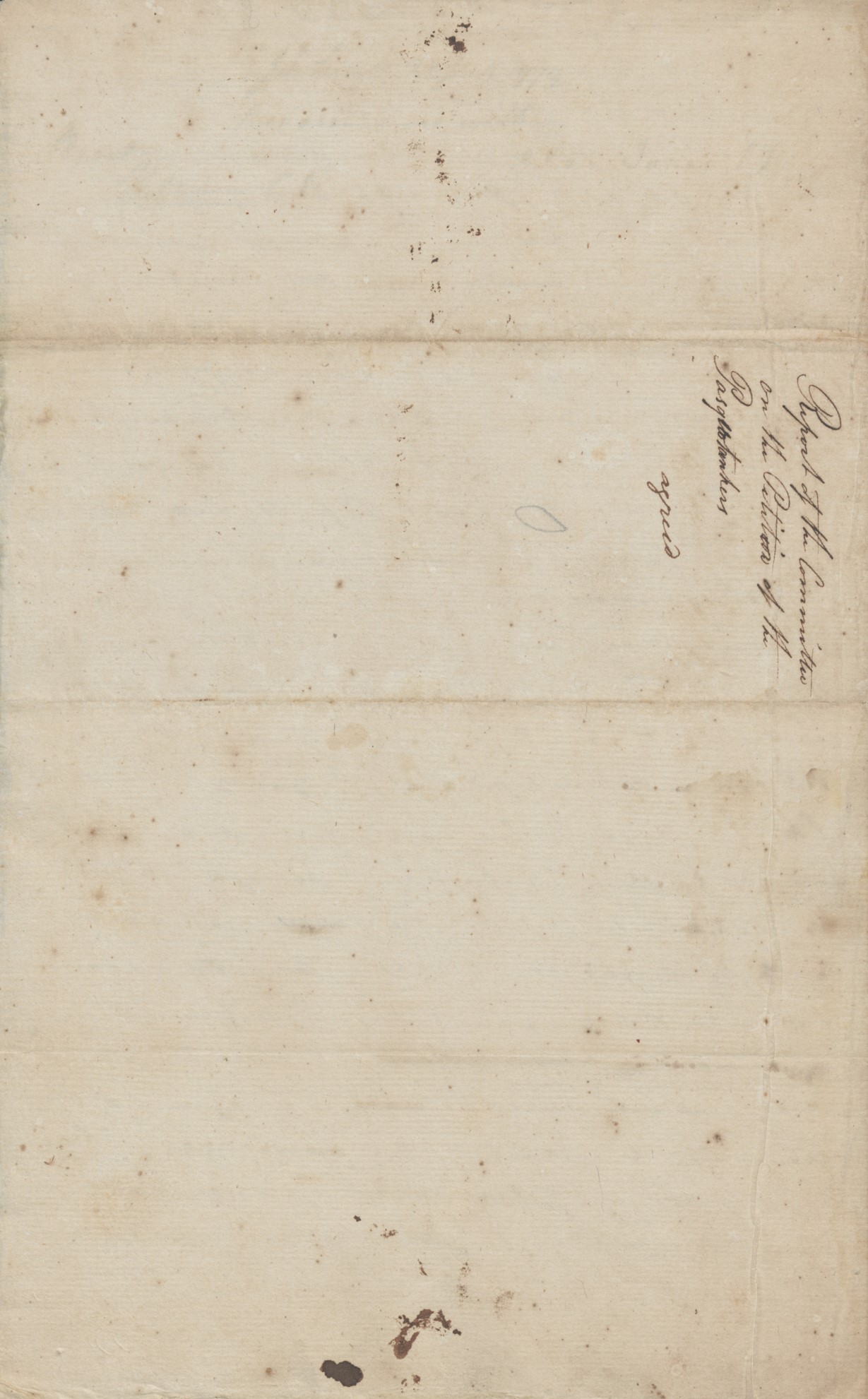 Report from the North Carolina General Assembly Regarding Petition from Pasquotank Quakers, 27-28 January 1779, page 3