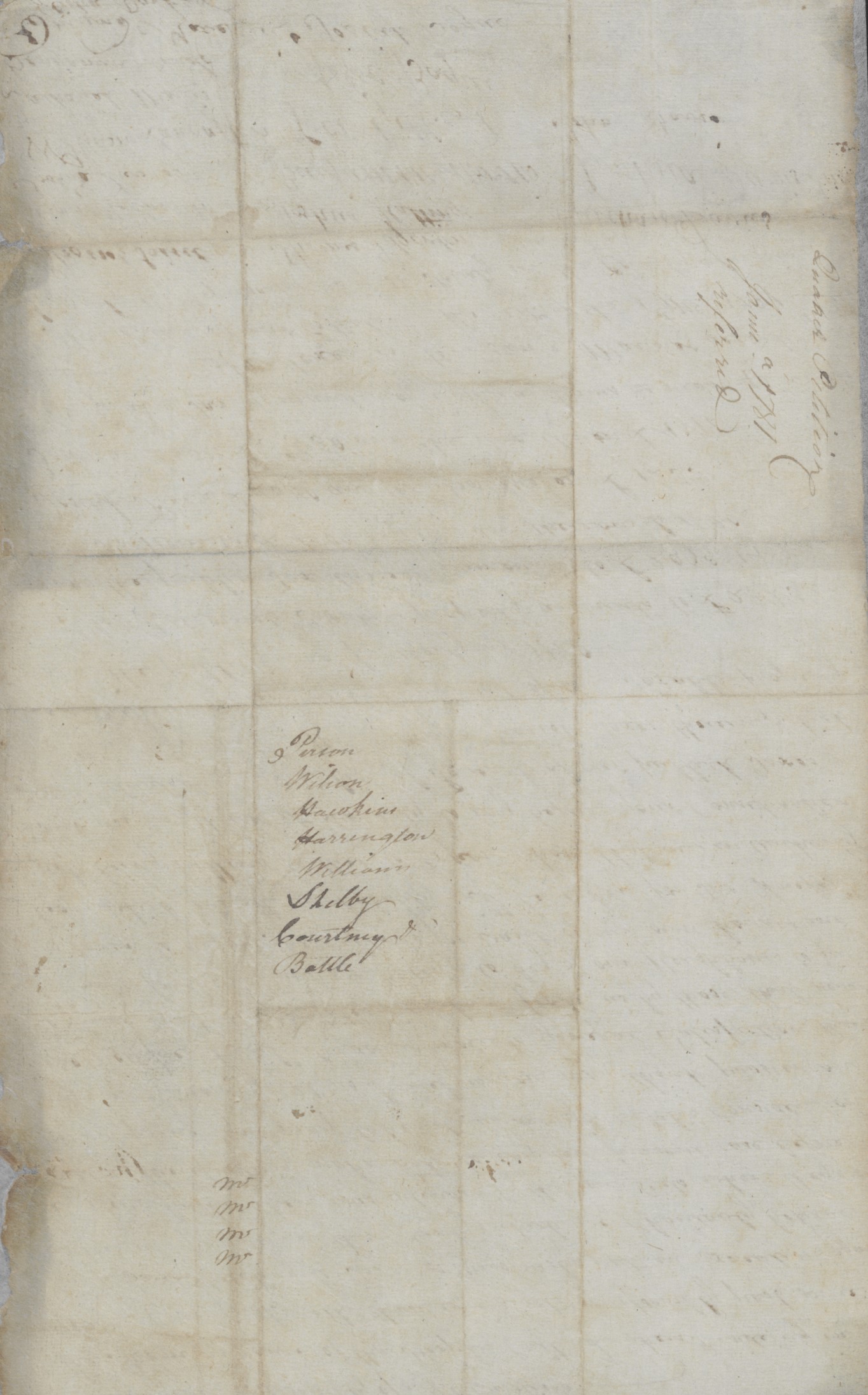 Petition from Wayne County Quakers to the North Carolina General Assembly, 28 January 1781, page 2