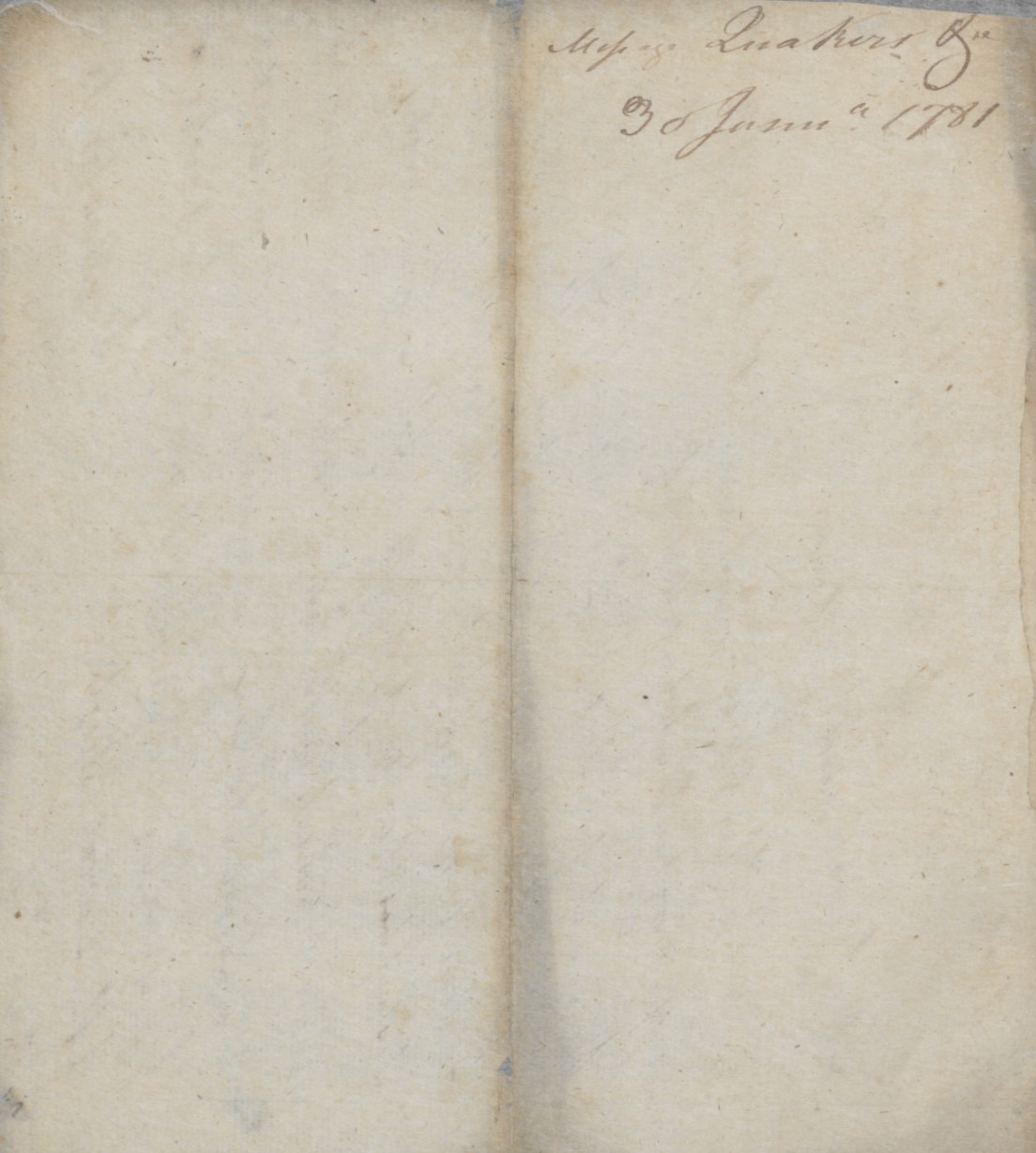 Message from Alexander Martin to the North Carolina General Assembly, 30 January 1781, page 2