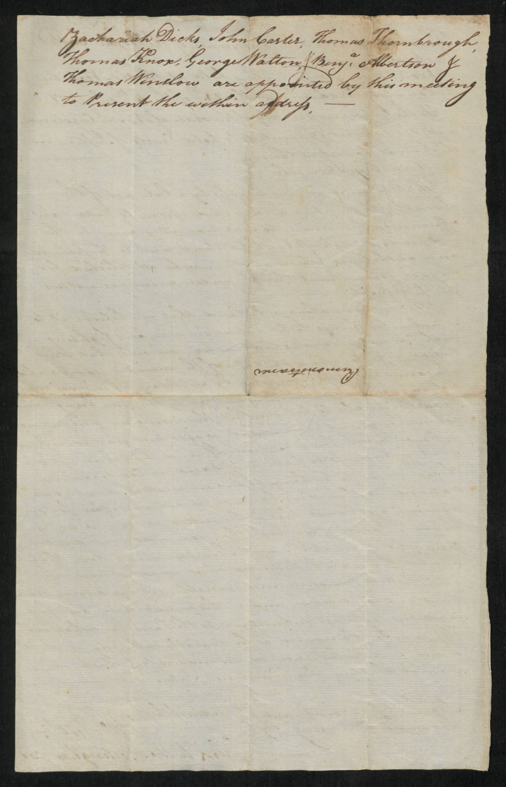 Petition from Perquimans County Quakers, circa October 1777, page 2