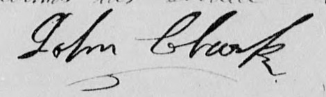 Signature reading 