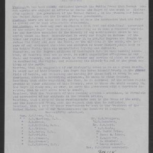 Resolution by the African American Citizens of Washington, N.C., April 1917
