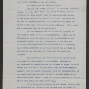 Letter from Joseph J. Laughinghouse and Amos G. Cox to Thomas W. Bickett, Circa May 1918, page 1
