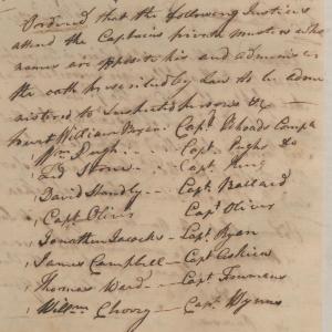Extract of Minutes of the Bertie County Court of Pleas and Quarter Sessions, September-October 1777, page 3