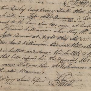 Deposition of Jonathan Dawley, 4 September 1777
