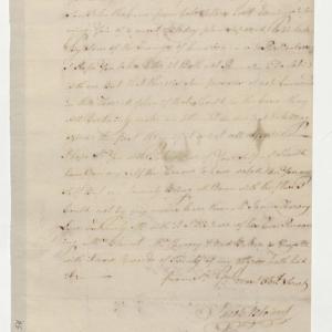 Letter from Jacob Blount to Richard Caswell, 6 July 1777, page 1