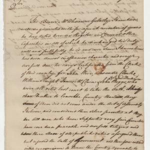 Letter from Robert Smith to Richard Caswell, 31 July 1777, page 1