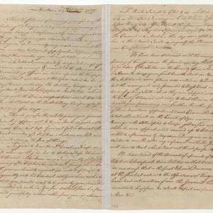 Letter from Richard Caswell to Cornelius Harnett and John Penn, 2 September 1777, page 1