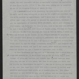 Letter from Dunn to Craig, July 28, 1913, page 1