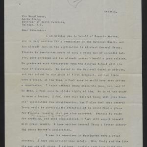 Letter from Battle to Craig, June 23, 1916, page 1
