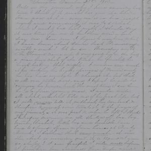 Diary Entry from Margaret Eliza Cotten, 21 December 1853, Page 1