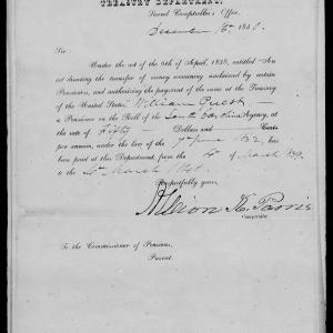 Letter from Albion K. Parris to James L. Edwards, 16 December 1840