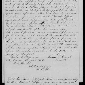 Application for a Veteran's Pension from William Guest, 10 March 1834, page 1