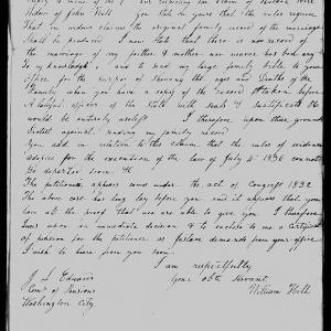 Letter from William Hill to James L. Edwards, 30 October 1840