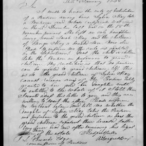 Letter from Adam Ferguson to James L. Edwards, 22 January 1846