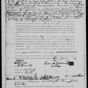 Appointment of John S. Edwards as Thomas Yarborough's Power of Attorney, 28 January 1854, page 1