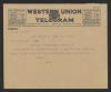 Telegram from George W. McIver to Gov. Bickett, February 6, 1918