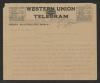 Telegram from William R. Lunk to Thomas W. Bickett, June 8, 1917, page 1
