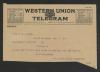 Telegram from O. A. Turlington to Thomas W. Bickett, December 17, 1917