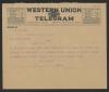 Telegram from Eliza C. Wylie to Thomas W. Bickett, January 8, 1918