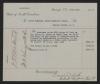 Duplicate Receipt for the Purchase of Mount Mitchell Property and Timber, 15 July 1916